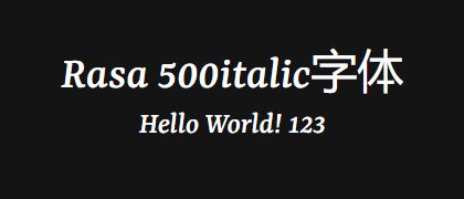 Rasa-500italic