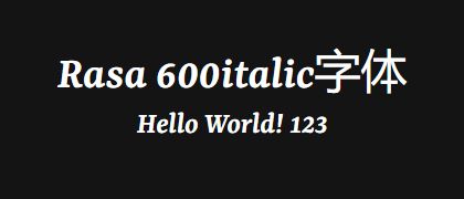 Rasa-600italic