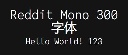 Reddit-Mono-300