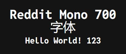 Reddit-Mono-700
