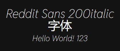 Reddit-Sans-200italic