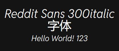Reddit-Sans-300italic