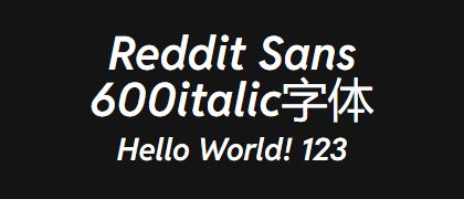 Reddit-Sans-600italic