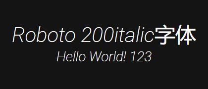 Roboto-200italic