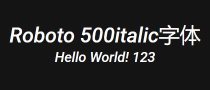Roboto-500italic