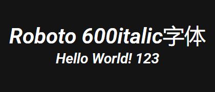 Roboto-600italic
