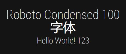 Roboto-Condensed-100
