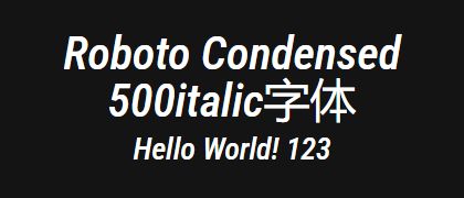 Roboto-Condensed-500italic
