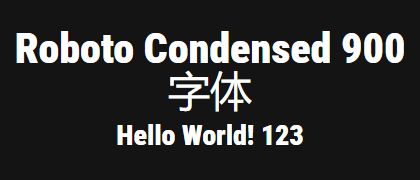 Roboto-Condensed-900