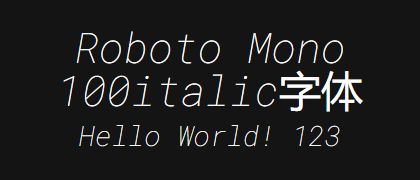 Roboto-Mono-100italic