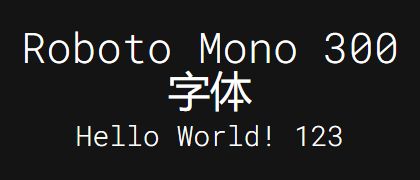 Roboto-Mono-300