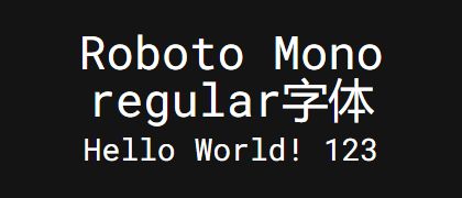 Roboto-Mono-regular