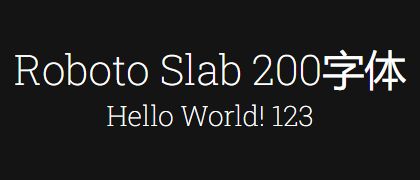 Roboto-Slab-200