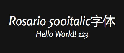 Rosario-500italic