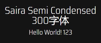 Saira-Semi-Condensed-300