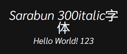 Sarabun-300italic