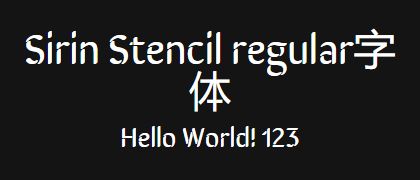 Sirin-Stencil-regular