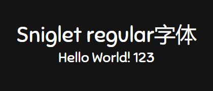 Sniglet-regular