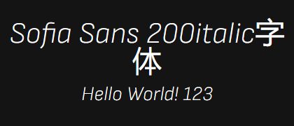 Sofia-Sans-200italic