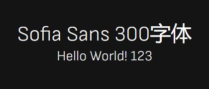 Sofia-Sans-300