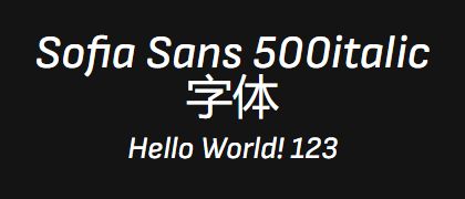 Sofia-Sans-500italic