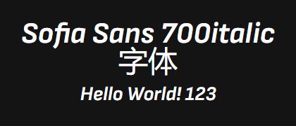 Sofia-Sans-700italic