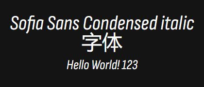 Sofia-Sans-Condensed-italic