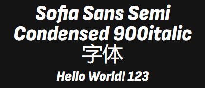 Sofia-Sans-Semi-Condensed-900italic
