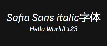 Sofia-Sans-italic