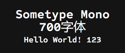 Sometype-Mono-700