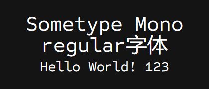 Sometype-Mono-regular