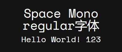 Space-Mono-regular