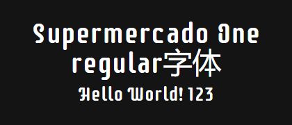 Supermercado-One-regular