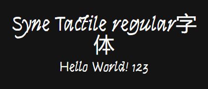 Syne-Tactile-regular