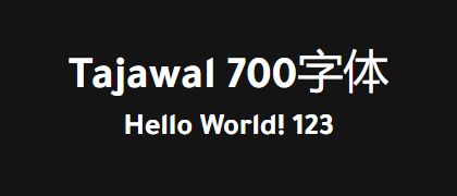 Tajawal-700