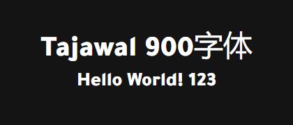 Tajawal-900