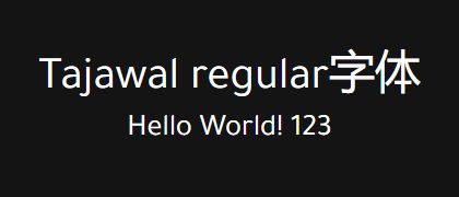 Tajawal-regular