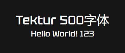 Tektur-500