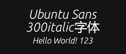 Ubuntu-Sans-300italic