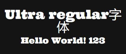 Ultra-regular