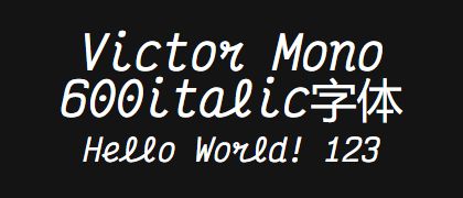 Victor-Mono-600italic