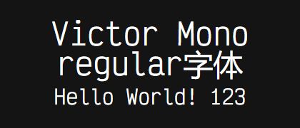 Victor-Mono-regular