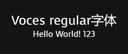 Voces-regular