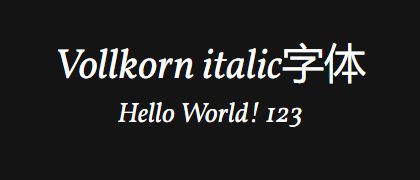 Vollkorn-italic