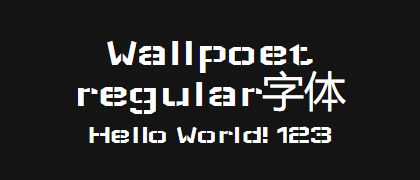Wallpoet-regular