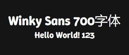 Winky-Sans-700