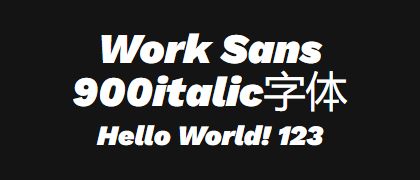 Work-Sans-900italic
