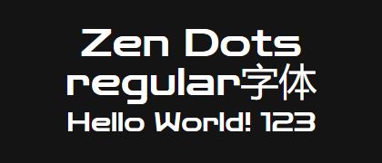 Zen-Dots-regular